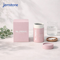 Emballage en tube de carton kraft recyclable sur mesure, emballage cylindrique de qualité alimentaire pour compléments alimentaires et vitamines