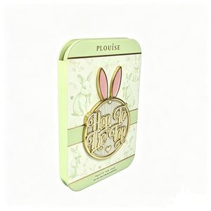 Caja de Cartón Magnética Personalizada para Paleta de Sombras de Ojos, Empaque Cosmético Rígido de Lujo con Espejo, Cierre Magnético y Lámina Dorada - Product Image 4