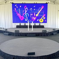 Écran LED 8K HD intérieur et extérieur, étanche IP65, pour concerts, mariages, spectacles et divertissements en bar ou en soirée DJ