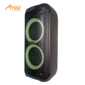 Ventas directas de fábrica Party Box Double 8 Inch Woofers Karaoke Dj Speaker - Product Image 5