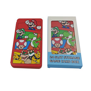 In magazzino pronto per la spedizione 24-Slot custodia protettiva In Silicone per <span class=keywords><strong>Nintendo</strong></span> <span class=keywords><strong>Switch</strong></span> 2 OLED Lite gioco cartuccia Memory Card porta scatola - Product Image 5