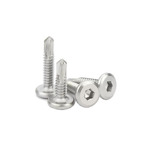 410 Stainless Steel Beveled Internal Hex Socket Head Cap Screw M5.5 M6.3 Self Drilling Self Tapping Dovetail Screw Construction - Product Image 4