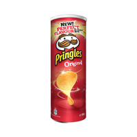 Vente en gros de croustilles à saveur originale 107g de collations aux fruits et légumes à texture dure au goût sucré dans un sac emballage en bouteille