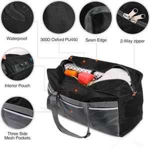 Échantillon gratuit Sac de hockey sur glace Sac de sport portable Kit d'équipement de hockey 2 tailles Adolescent Adulte Toile résistante Sac de hockey pour joueur d'équipe - Product Image 4