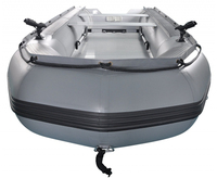 Bateaux pneumatiques rigides de haute qualité en PVC de 1,2 mm, bateaux de pêche avec plancher en aluminium à vendre