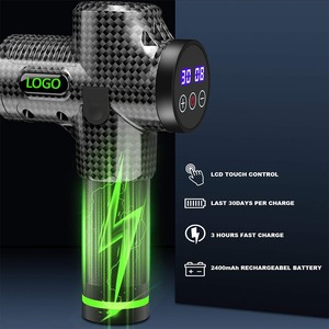 Pistola de Masaje de Percusión de Tejido Profundo <span class=keywords><strong>Gude</strong></span> 30 con Velocidad Ajustable y Función Musical, Set de Fitness Corporal con Estuche Portátil para Dropshipping - Product Image 4