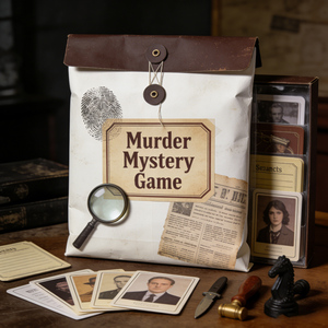Juego de Mesa de Investigación de Archivos de Casos Sin Resolver con Diseño Personalizado e Impresión a Todo Color, Juego de Misterio de Asesinato para Adultos - Product Image 4