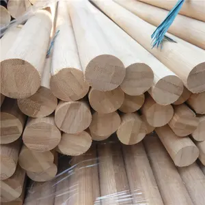 DIY Bamboo Products For Aircraft Model And Process Model Round Natural Bamboo Sticks