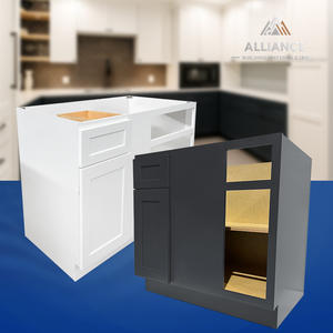 Gabinete de Esquina BBC36-12 de 36 Pulgadas de Ancho x 34.5 Pulgadas de Alto x 24 Pulgadas de Profundidad, Gabinete RTA para Cocina, Gabinetes de Estilo Americano Clásico para Mejorar la Cocina - Product Image 1
