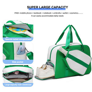 Sac de transport personnalisé pour raquettes de tennis et de pickleball, sac à bandoulière pour sports de plein air - Product Image 4