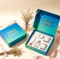 Boîtes cadeaux personnalisées imprimées à chaud et gaufrées, emballages de luxe élégants pour les cadeaux de fête et d'anniversaire, vente en gros
