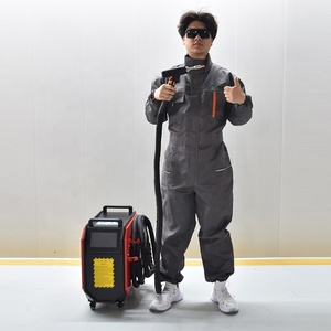Đầy đủ giảm giá làm mát bằng không khí cầm tay 4 trong 1 máy hàn <span class=keywords><strong>laser</strong></span> 1500w2000w cho nhôm và không gỉ - Product Image 1
