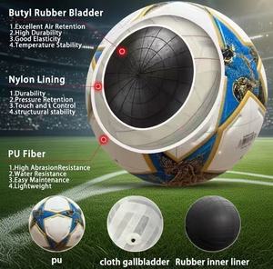 Ballon de football professionnel de qualité supérieure, <span class=keywords><strong>Ligue</strong></span> <span class=keywords><strong>des</strong></span> <span class=keywords><strong>champions</strong></span> 2026, match professionnel, taille 5, ballons avec logo personnalisé en stock - Product Image 5