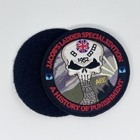 Badges brodés personnalisés de qualité supérieure, patchs brodés imperméables et réutilisables avec velcro pour sacs, vestes, équipements de plein air