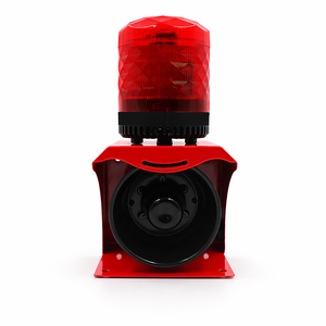Allarme Sonoro e Luminoso Impermeabile IP65 WTSAFE per Esterni, Sirena Stroboscopica 110dB, DC12-24V AC220V, Allarme Industriale di Avvertimento Acustico e Visivo - Product Image 6