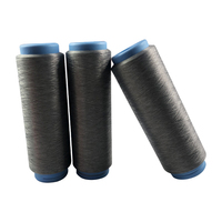 Hot Sale 100D/192F 100% Recycled Polyester Spun Yarn Heather Grey Melange Yarn for Circular Knitting Weaving Sewing & Embroidery