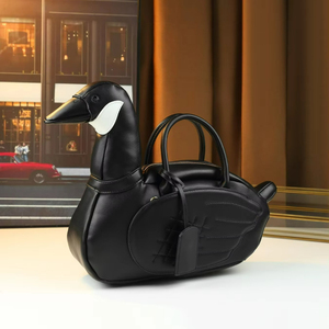 Exquisite Luxury <strong>Fun</strong> Duck Shaped <strong>Bag</strong> Creative Niche Design Women Trendy Casual Crossbody - Product Image 1