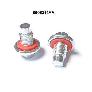 Engine Drain <b>Plug</b> With Oil Drain Valve 6506214AA Steel For <b>Replace</b> Repair - Product Image 3