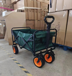 Vagoneta Eléctrica <span class=keywords><strong>Plegable</strong></span> de Cuatro Ruedas Personalizada, con Capacidad de Carga de 100 kg, Control por Aplicación, Certificación CE y FCC, Carrito <span class=keywords><strong>Plegable</strong></span> para Exteriores - Product Image 4