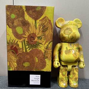 Bearbrick400% หมีดุร้าย แวนโก๊ะ ดอกทานตะวัน กระต่าย ดวงดาว ดวงจันทร์ ท้องฟ้า ของตกแต่ง ของเล่นสุดฮิต - Product Image 1