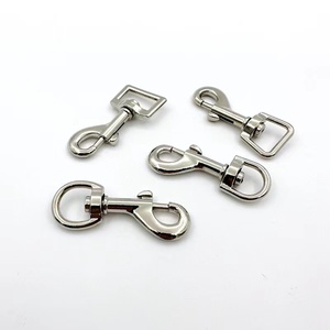 Ovale Ring Van Zinklegering Hondenriem Touw Rond Vernikkeld Oogdraaibare Karabijnhaak - Product Image 5