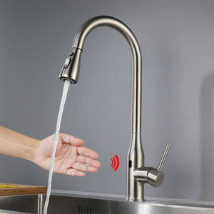 Bel contorno 304 in acciaio inox <span class=keywords><strong>rubinetti</strong></span> da cucina Touch Sensor cucina lavello <span class=keywords><strong>rubinetti</strong></span> <span class=keywords><strong>con</strong></span> caratteristiche flessibili - Product Image 1