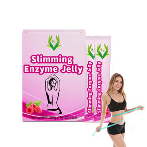 Complément alimentaire pour l'équilibre de la flore intestinale pour femmes et hommes, avec poudre de polyphénols de pomme, bâtonnets de gelée enzymatique amincissants, fourni par l'usine - Product Image 1