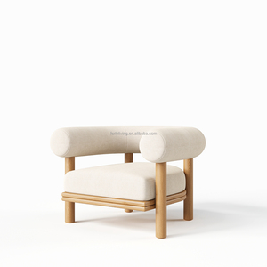 Juego de Sofás para Exteriores FERLY de Nuevo Diseño, con Respaldo Curvo y Otomana, para Hogar y Jardín - Product Image 5