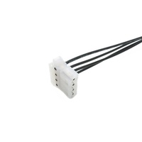 OEM 4 pin JST 04SR-3S jarum Printer Cina solusi perakitan kabel kustom kawat memanfaatkan 2 kawat kabel konektor