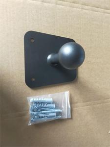 Rak dinding sepeda dengan aksesori penyimpanan, braket pembawa roda belakang logam - Product Image 3