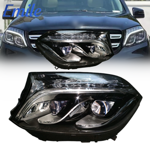 Vente en gros de phares LED d'origine pour Mercedes-Benz GLS X166 GLS450/GLS63 A1668202300 A1668202400 2015 2016 <span class=keywords><strong>2017</strong></span> 2018 2019 - Product Image 1