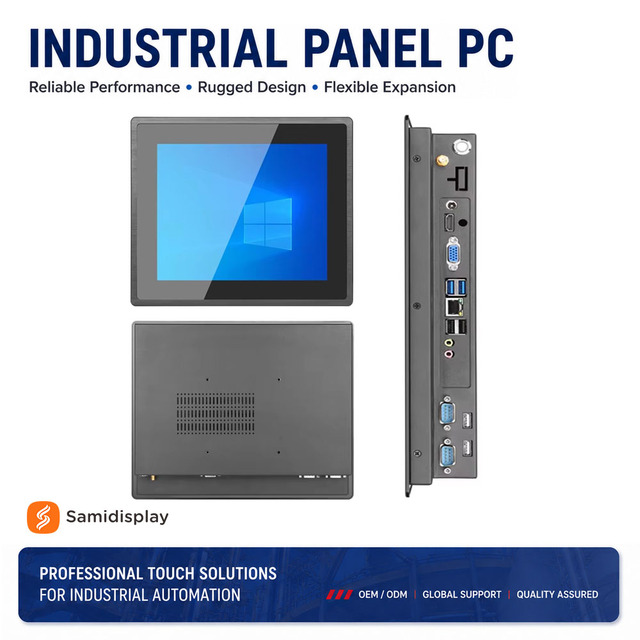 10.4 Inch High Brightness Sunlight Readable TFT Capacitive Touch Screen Industrial Open Frame Embedded Monitor for Kiosk Cabinet