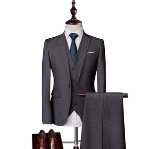 Trajes <span class=keywords><strong>de</strong></span> <span class=keywords><strong>Hombre</strong></span> Slim Fit - Conjunto <span class=keywords><strong>de</strong></span> 3 Piezas (Chaqueta, Pantalón y Blazer) Traje <span class=keywords><strong>de</strong></span> Boda Turco <span class=keywords><strong>para</strong></span> <span class=keywords><strong>Hombre</strong></span> - Product Image 3