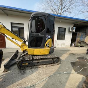 Haute efficacité 3.5 tonnes Mini taille d'occasion Komatsu Pc35/Pc55/Pc60 moteur de pompe à moteur d'excavatrice sur chenilles hydraulique 0.45mÂ ³ - Product Image 4