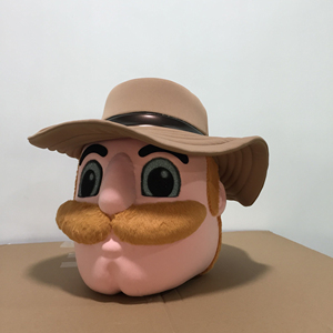 Personnage d'animal OEM / fabrication de mousse / tête de mascotte personnalisée / panda - Product Image 5