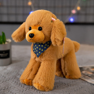 Barboncino lungo per cani peluche Bichon Frise Pug Husky <span class=keywords><strong>Chihuahua</strong></span> Shiba Inu Bull Terrier peluche per bambini - Product Image 6
