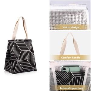 Sac isotherme de livraison alimentaire imperméable en gros avec logo personnalisé - Product Image 5