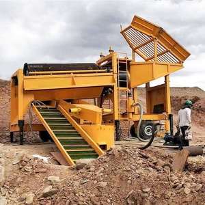 Мелкомасштабный аллювиальный завод по добыче золота 10Tph, мини-портативный аппарат для добычи золотого песка - Product Image 5