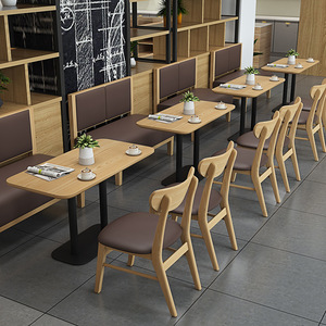 Vendita diretta in fabbrica prezzo a buon mercato di buona qualità pannello di particelle in legno ristorante da pranzo set <span class=keywords><strong>tavolo</strong></span> da pranzo in legno con sedia a posto - Product Image 3