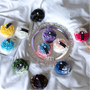เทียนหอมอโรมาเธอราพีกลิ่นกระดังงา หลายสี ทำจากขี้ผึ้งถั่วเหลือง สำหรับตกแต่ง  จำหน่ายจากโรงงาน ราคาประหยัด - Product Image 4