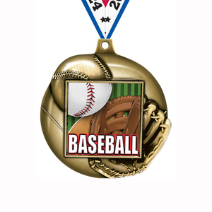 Noble Fabricant 2025 Metal Sports Award Personnalisé Sur Mesure 3D Logo En Relief <span class=keywords><strong>Baseball</strong></span> <span class=keywords><strong>Baseball</strong></span> Jersey Trophée Prix Artisanat Médaille - Product Image 4