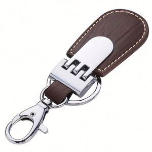 Porte-clés personnalisé en cuir PU, vente en gros, porte-clés sur mesure avec logo, cadeau d'entreprise - Product Image 3