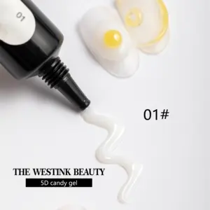 Beauty Salon Cung Cấp Móng Tay Màu UV Gel 3D Nail Art Resin Keo Polish Nhãn Hiệu Riêng Bán Buôn