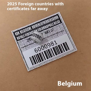 <span class=keywords><strong>2025</strong></span> Buitenlandse Ringcertificaat Duivenenkelring Voor Postduiven Elektronische Merkring Identificatie Vogelbenodigdheden - Product Image 4