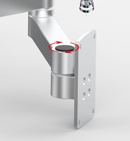 Bras de moniteur rotatif à 360 degrés support de moniteur en alliage d'aluminium support d'écran d'ordinateur rotatif
