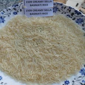 Origen indio IR 64 arroz sancochado 5% textura dura rota seca bolsa de 25kg precio bajo por tonelada exportador líder variedad Basmati - Product Image 1