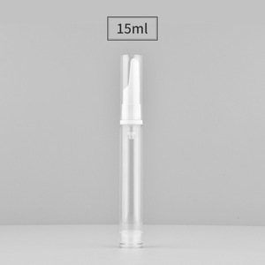 Bán buôn tùy chỉnh 5ml/10ml/15ml Lotion chai nhựa chân không chai nhựa trong suốt chai - Product Image 5