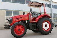 Tracteur agricole 90HP 4WD 904 4x4 pour équipements agricoles