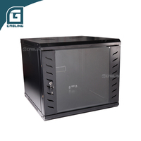Gcabling PROMO Armoire de serveur réseau murale 6U 9U 12U 15U 22U pour centre de données, 9U 4U 19 pouces en stock