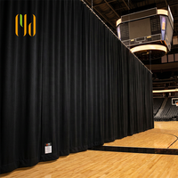 Rideaux en velours ignifuges sur mesure, rideaux acoustiques insonorisants, rideaux de théâtre robustes pour église, auditorium, école, scène